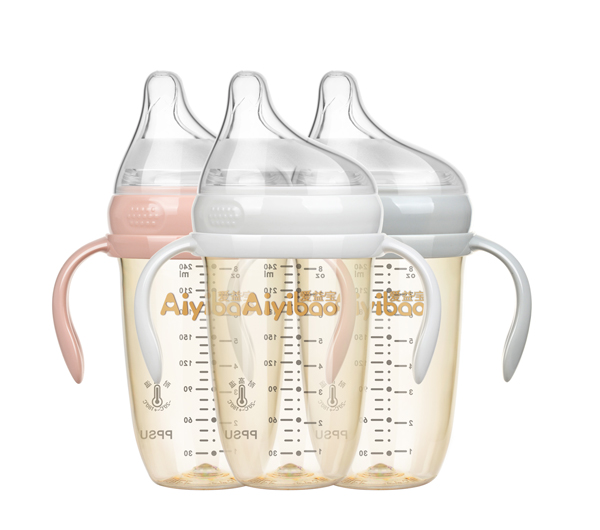 愛(ài)益寶智能防脹氣偏心PPSU奶瓶-240ml