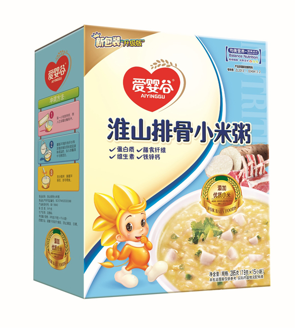 愛(ài)嬰谷淮山排骨玉米粥