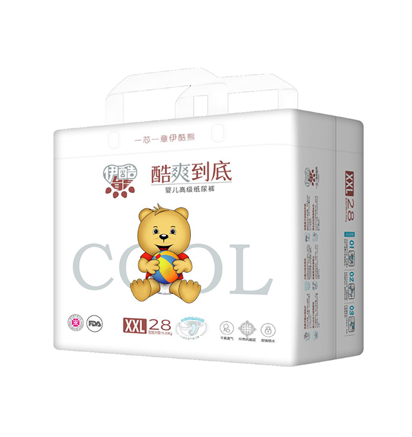 伊酷熊嬰兒高級(jí)紙尿褲XXL28