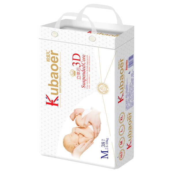 酷寶兒3D立體芯紙尿褲M38