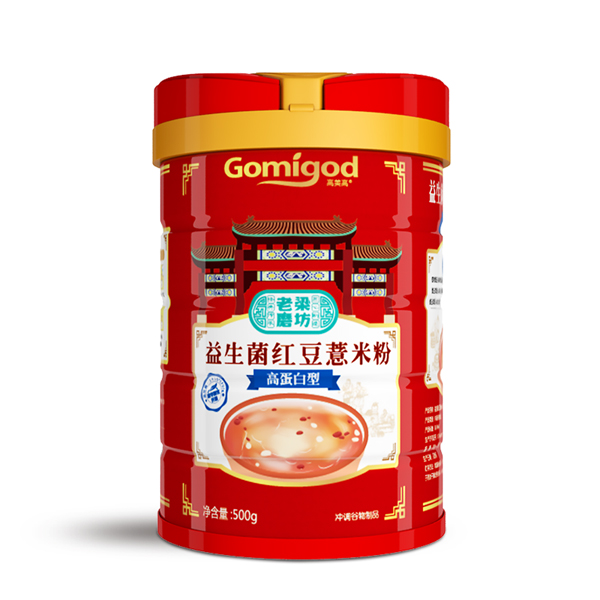 高美高益生菌紅豆薏米粉(高蛋白)500g