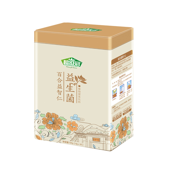 超級(jí)冠益生菌百合益智仁植物固體飲料