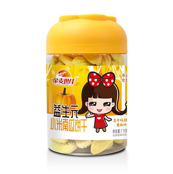 金麥世佳益生元小米南瓜餅干