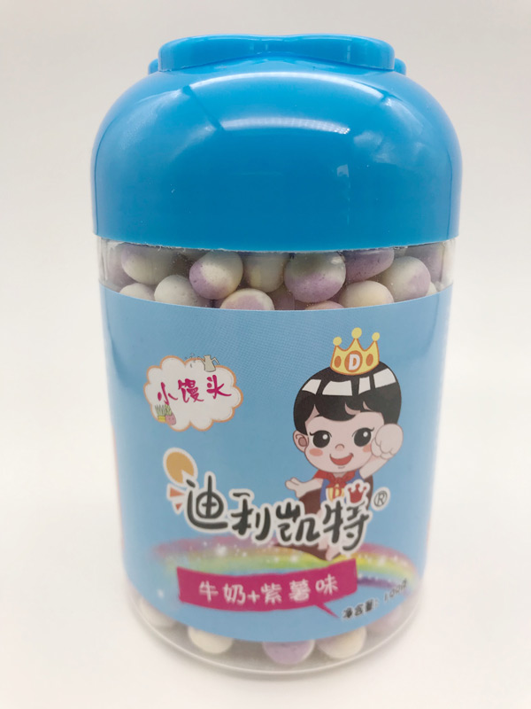 迪利凱特小饅頭-牛奶+紫薯味