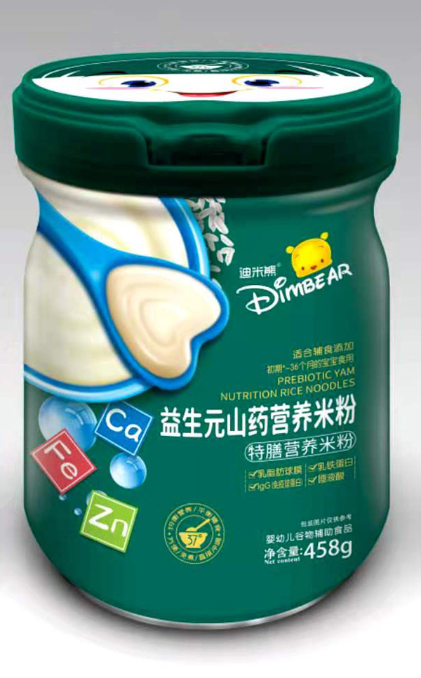 迪米熊益生元山藥特膳營養(yǎng)米粉