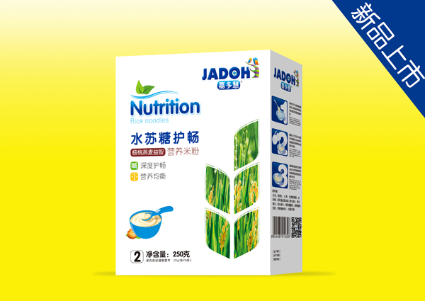 嘉多慧核桃燕麥益智-水蘇糖護暢米粉(盒)