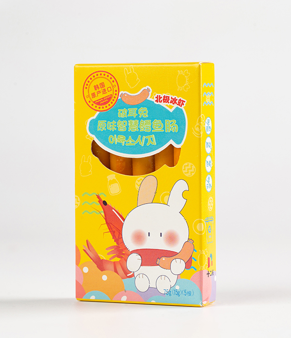 破耳兔鱈魚腸75g 原味智慧