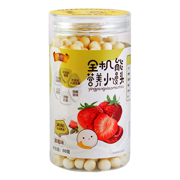 慧茵全機(jī)能營(yíng)養(yǎng)小饅頭 草莓味