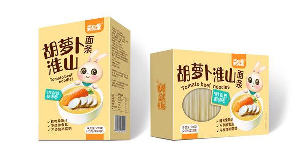 嘉唄噯超細面 胡蘿卜淮山