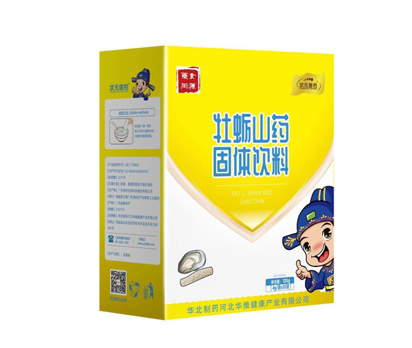 狀元搭檔牡蠣山藥固體飲料豎盒