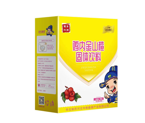 狀元搭檔雞內(nèi)金山楂固體飲料豎盒