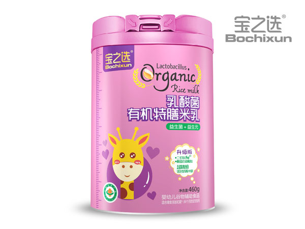 寶之選乳酸菌有機(jī)特膳米乳 益生菌+益生元