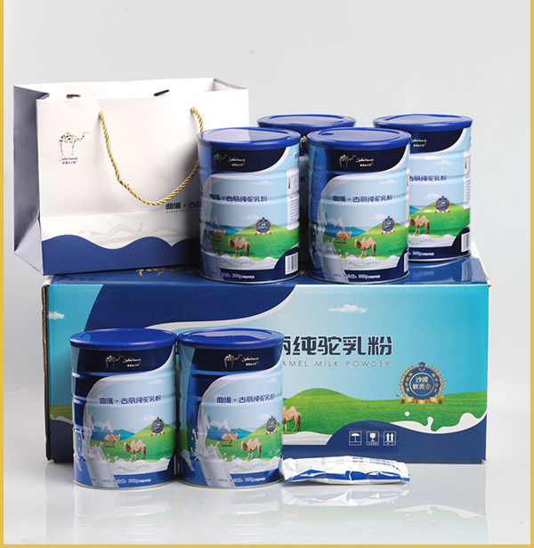 曲漫古麗純駝乳粉300克罐裝17
