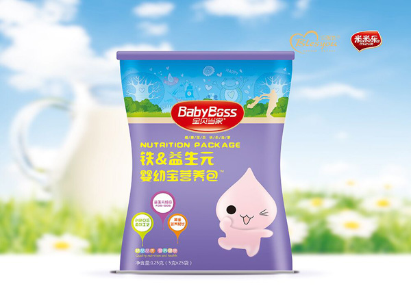 寶貝當家營養(yǎng)包(鐵&益生元125克)