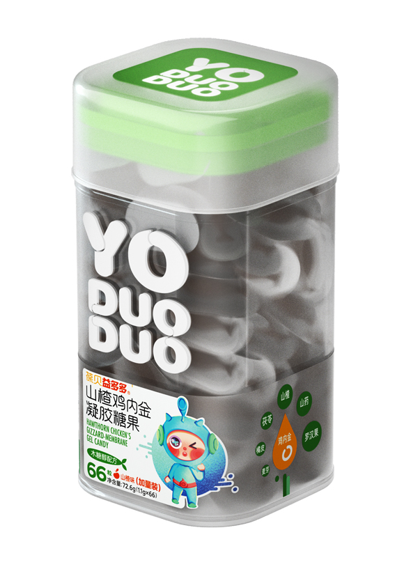 YODUODUO葆貝益多多山楂雞內(nèi)金凝膠糖果