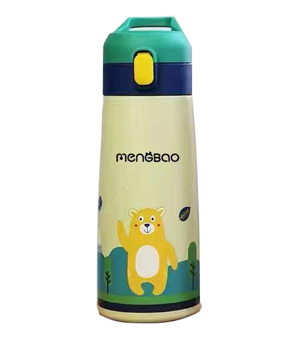 盟寶新款保溫吸管杯 綠色小熊.jpg