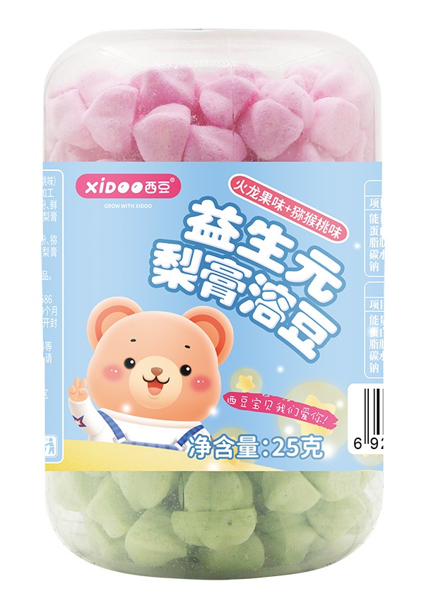 西豆 梨膏溶豆 火龍果+獼猴桃