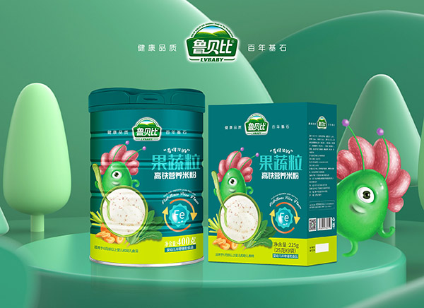 魯貝比果蔬粒高鐵營(yíng)養(yǎng)米粉系列