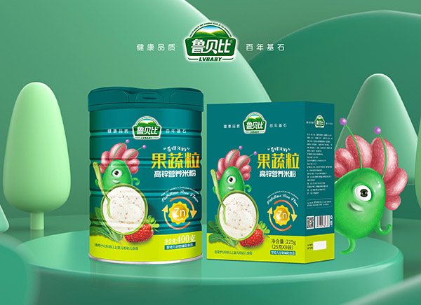 魯貝比果蔬粒高鋅營(yíng)養(yǎng)米粉系列