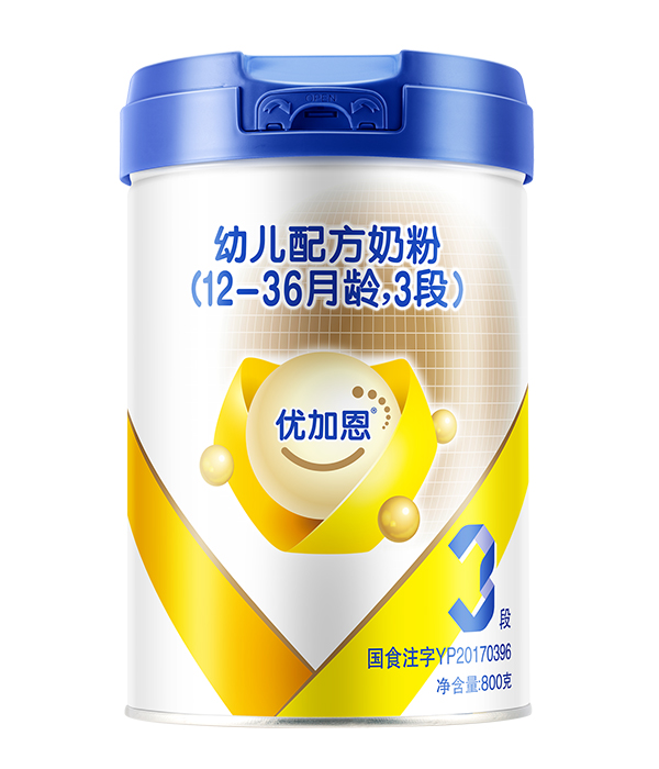 優(yōu)加恩幼兒配方奶粉3段