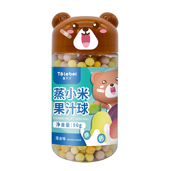 童樂貝蒸小米果汁球-混合味