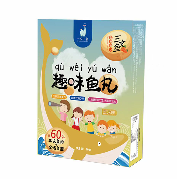 一只小象趣味魚丸 玉米味