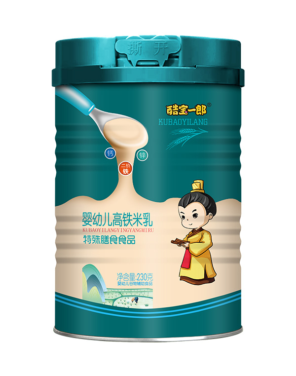 酷寶一郎嬰幼兒高鐵米乳230g