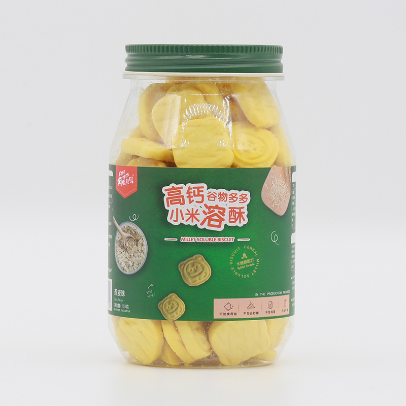柯妮貝貝高鈣谷物多多小米溶酥-燕麥味