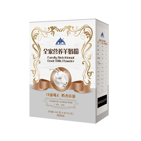 大慶牌全家營養(yǎng)羊奶粉盒裝