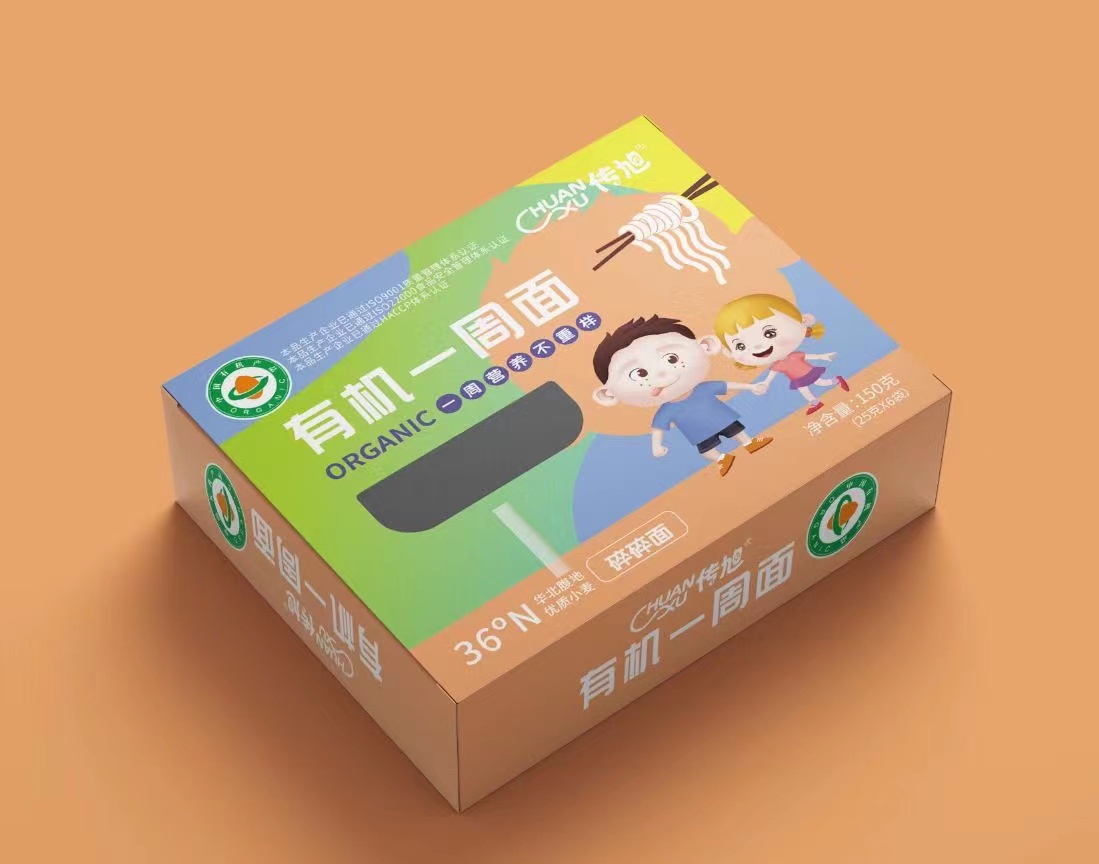 傳旭有機一周面 碎碎面