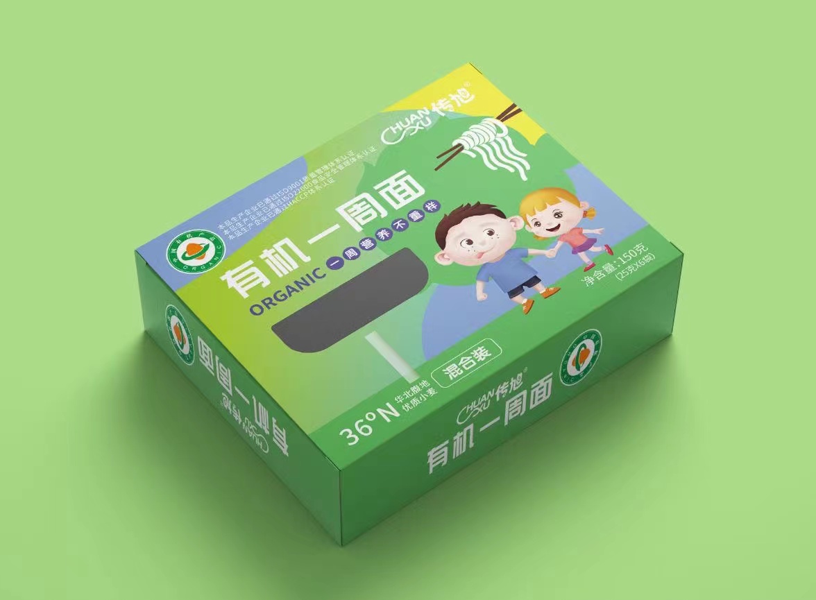 傳旭有機一周面 混合裝