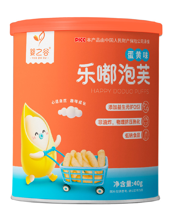 嬰之谷樂嘟泡芙-蛋黃味