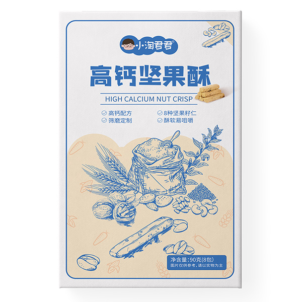小淘君君高鈣堅果酥