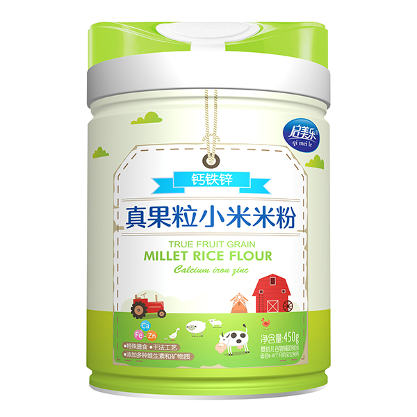 啟美樂(lè)真果粒小米米粉-鈣鐵鋅
