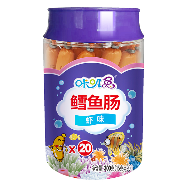 咔嘰兔鱈魚腸300g 蝦味