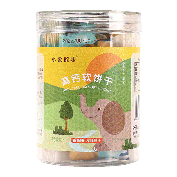 小象散步高鈣軟餅干-香蕉味