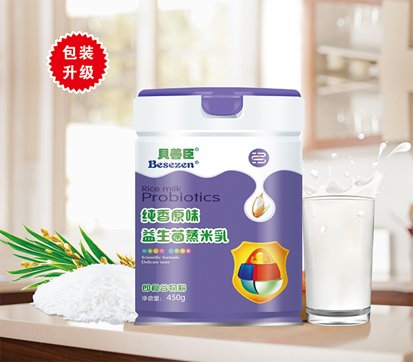 貝善臣純香原味益生菌蒸米乳