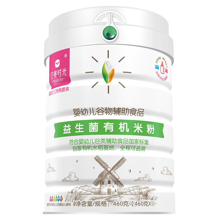 貝美時(shí)光益生菌有機(jī)米粉