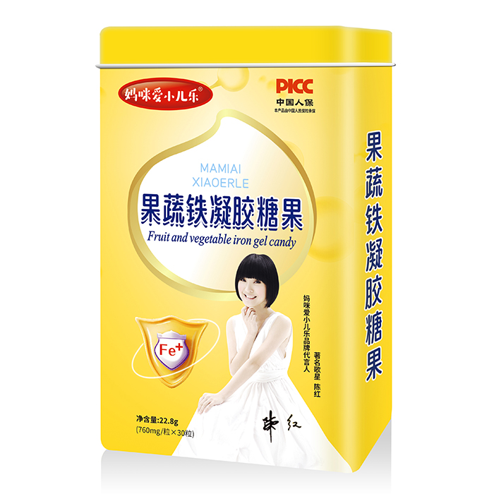 媽咪愛(ài)小兒樂(lè)果蔬鐵凝膠糖果