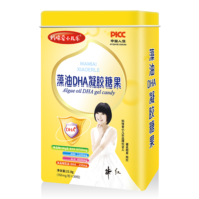 媽咪愛(ài)小兒樂(lè)藻油DHA凝膠糖果