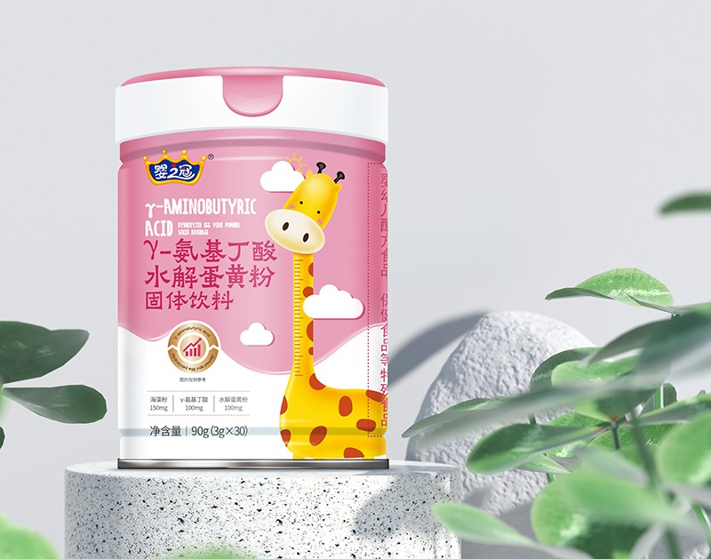 嬰之冠γ-氨基丁酸水解蛋黃粉固體飲料