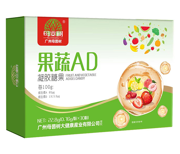 母茵樹果蔬AD凝膠糖果