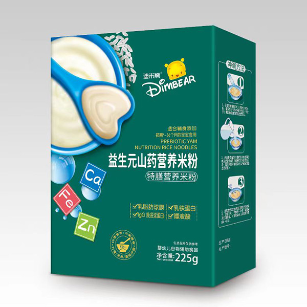 迪米熊益生元山藥特膳營養(yǎng)米粉盒裝