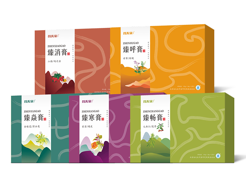 藥夫家臻膏滋組合圖