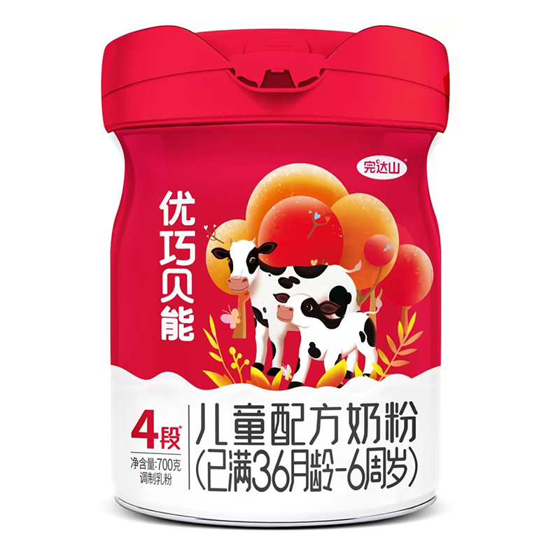 完達山優(yōu)巧貝能4段兒童配方奶粉(已滿36月齡-6周歲).jpg 完達山優(yōu)巧貝能4段兒童配方奶粉(已滿36月齡-6周歲).jpg