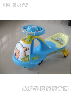 尼爾樂淺藍(lán)色兒童扭扭車