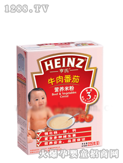 亨氏牛肉番茄營(yíng)養(yǎng)米粉