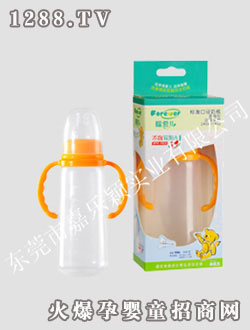 福愛(ài)兒標(biāo)準(zhǔn)口240ml有柄直身奶瓶