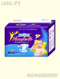 嬰得利紙尿褲12片(中號)