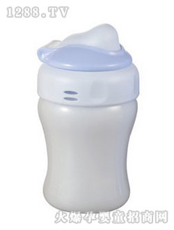 樂樂寶貝PP材料防漏吸管夢(mèng)幻水壺水杯